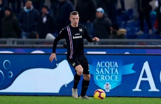 Serie A Sampdoria, Jankto in parte con i compagni