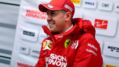 F1 Ferrari, Vettel: «Impressioni positive, giornata è stata intensa»