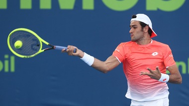 Tennis, Berrettini fuori negli ottavi a Marsiglia, Lorenzi ko a Delray Beach