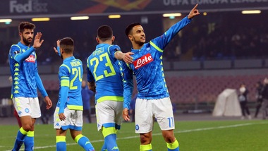 Europa League Napoli-Zurigo 2-0, il tabellino