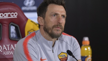 Roma, Di Francesco: «De Rossi titolare, Zaniolo andrebbe tutelato»