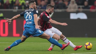 Serie A Milan-Empoli 3-0, il tabellino