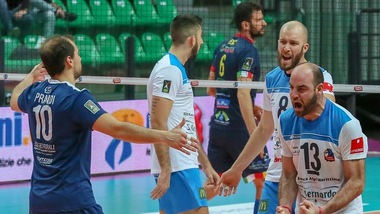 Volley: A2 Maschile, Girone Blu, Cuneo travolgente a Pordenone