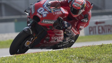 MotoGp Ducati, Petrucci e Dovizioso: «Ottime sensazioni»