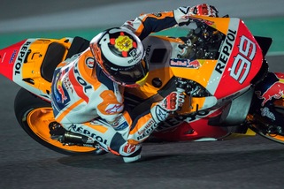 MotoGp test Qatar, Lorenzo: «Riesco a capire la moto, il polso è ok»