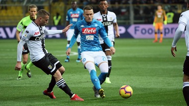 Serie A Parma-Napoli 0-4, il tabellino