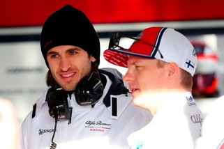 F1, Giovinazzi: «Guidare l'Alfa come svegliarsi la mattina di Natale»