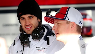 F1, Giovinazzi: «Guidare l'Alfa come svegliarsi la mattina di Natale»