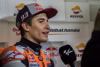 MotoGp Honda, Marquez: «Abbiamo lavorato bene»