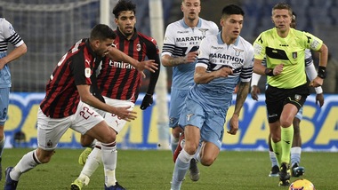 Coppa Italia Lazio-Milan 0-0, il tabellino