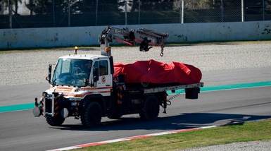 F1 test Barcellona: Ferrari ko, Sainz in vetta