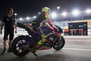 MotoGp Aprilia, Iannone: «Puntiamo a migliorare in gara»