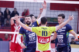 Volley: Cev Cup, Trento ad un passo dalla finale, Olympiacos demolito