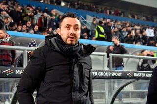 Serie A, De Zerbi: «Sassuolo, col Milan devi metterci l'anima»