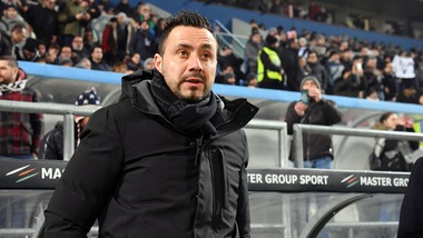 Serie A, De Zerbi: «Sassuolo, col Milan devi metterci l'anima»