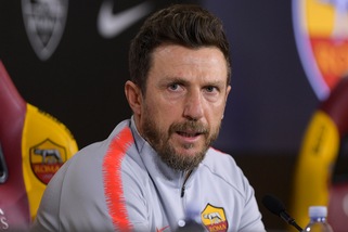Roma, Di Francesco e il derby: «Manolas c'è, De Rossi è sempre un'incognita»