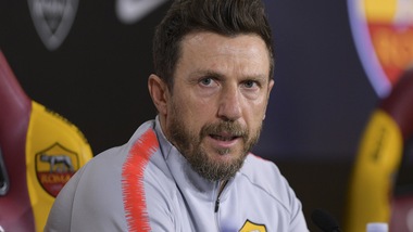 Roma, Di Francesco e il derby: «Manolas c'è, De Rossi è sempre un'incognita»