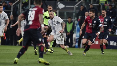 Serie A Cagliari-Inter 2-1, il tabellino
