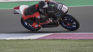Moto3, Fenati vola nei test