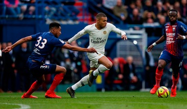 Ligue 1: Mbappè stende il Caen, il Psg vince ancora