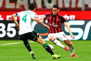 Serie A Milan-Sassuolo 1-0, il tabellino