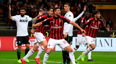 Serie A, Milan-Sassuolo 1-0: autogol Lirola, sorpasso all'Inter