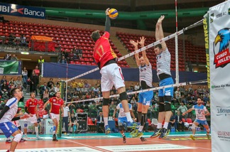Volley: A2 Maschile, Girone Blu, Cuneo è impeccabile, travolta Ortona 3-0