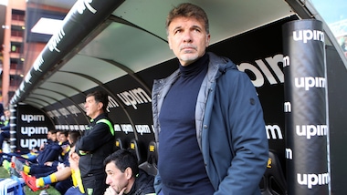 Serie A Frosinone, Baroni: «Sarebbe un delitto mollare ora»