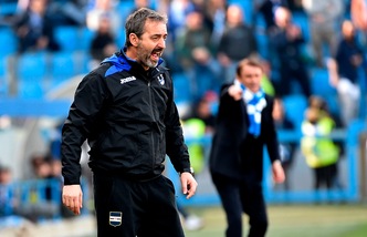 Serie A Sampdoria, Giampaolo: «Var? Contento perché ora si può riguardare»
