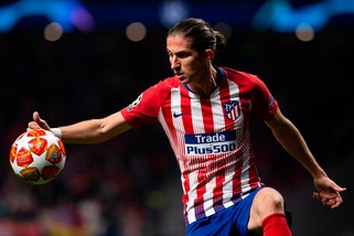Atletico Madrid, lesione muscolare per Filipe Luis: rischia di saltare la Juve