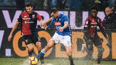 Serie A Genoa, allenamento in gruppo per Mazzitelli e Lapadula