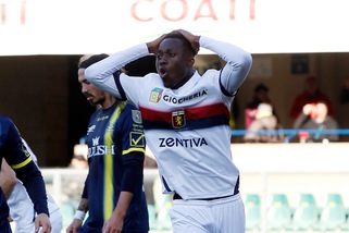 Genoa, Kouame: «I fischi dopo il Frosinone? Immeritati»