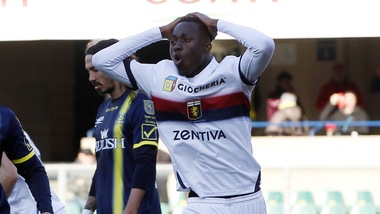 Genoa, Kouame: «I fischi dopo il Frosinone? Immeritati»