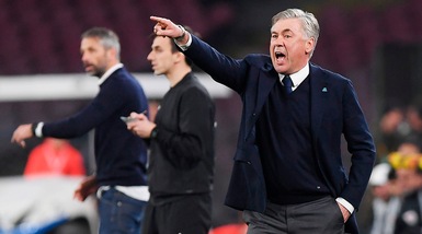 Napoli, Ancelotti: Bisogna ancora giocare 90' ma non dobbiamo fare calcoli