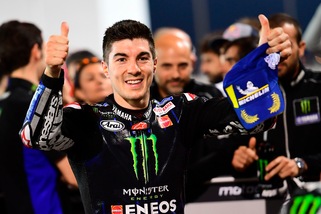 MotoGp Qatar, Vinales: «Questa pole mi fa felice»
