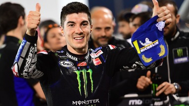 MotoGp Qatar, Vinales: «Questa pole mi fa felice»