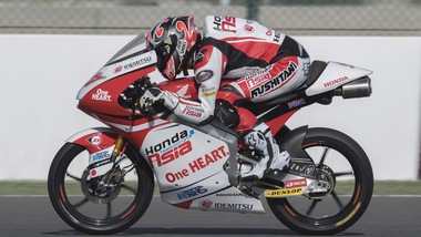 Moto3 Qatar: Toba primo, Dalla Porta e Canet sul podio