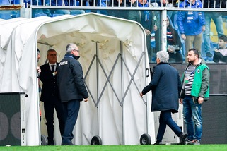 Manata ad un dirigente della Sampdoria: bufera su Gasperini