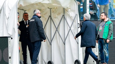 Manata ad un dirigente della Sampdoria: bufera su Gasperini