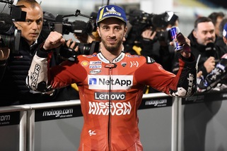 MotoGp: Dovizioso vince in Qatar, quinto Rossi