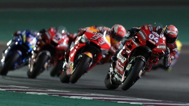 MotoGp Qatar, Dovizioso: «Molto contento, la gara non è stata semplice»