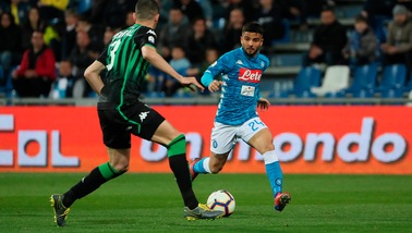Serie A Sassuolo-Napoli 1-1, il tabellino