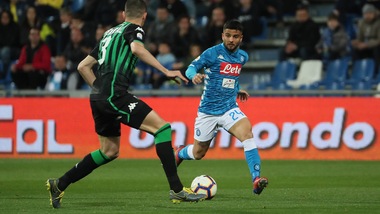 Serie A Sassuolo-Napoli 1-1, il tabellino
