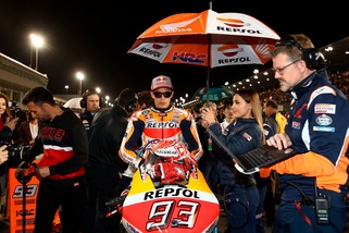 MotoGp Qatar, Marquez: «Gara difficile, bene aver preso 20 punti»