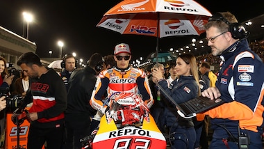 MotoGp Qatar, Marquez: «Gara difficile, bene aver preso 20 punti»