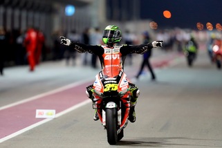 MotoGp Qatar, Crutchlow: «Bello lottare di nuovo in pista»