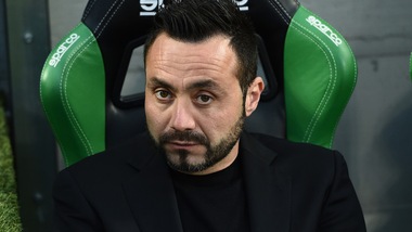 Serie A Sassuolo, De Zerbi: «Con Milan e Napoli avremmo meritato sei punti»