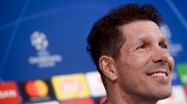 Atletico Madrid, Simeone: Juve fortissima, Godin sta bene e giocherà