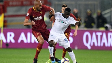 Serie A Roma-Empoli 2-1, il tabellino