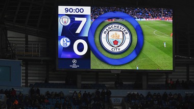 Champions, valanga City sullo Schalke: è 7-0!